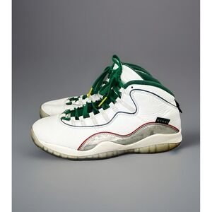 Air Jordan 10 Retro 'WINGS' Basketball Shoes Sneakers Mens 12 - White CK4352-103